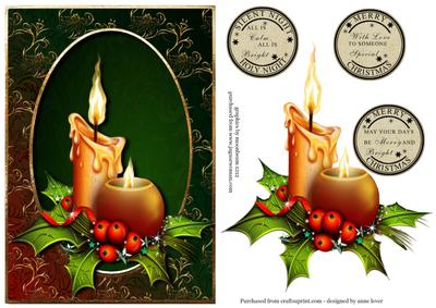 Traditional Christmas Candles