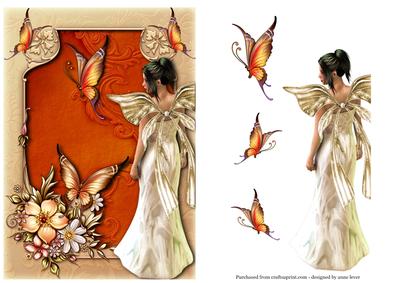 Golden Fae & Butterflies