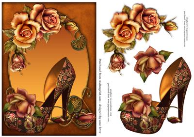 Autumn Diva Shoe & Gorgeous Roses