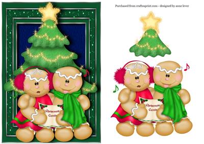 Gingerbread Cookie Carol Singing