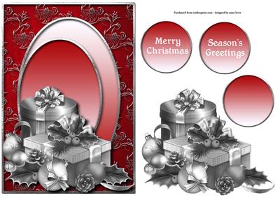 Christmas Gifts Silver & Red
