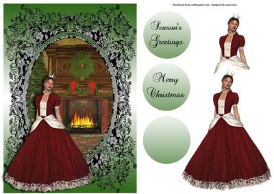 Elegant Christmas Princess