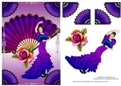 Rose, Fan & Flamenco