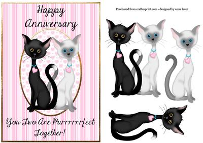 Anniversary - You Two Are Purrrrrfect Together