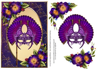 Fantasy Purple Masque