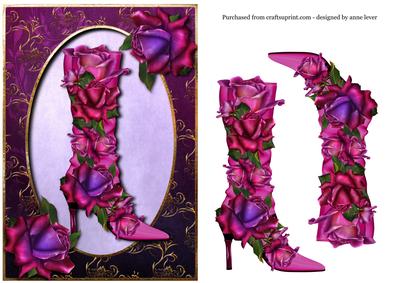 Boot of Twilight Roses