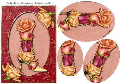 Boot of Joy Roses - Oval Pyramid