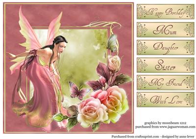 Curious Fairy & Fantasy Roses