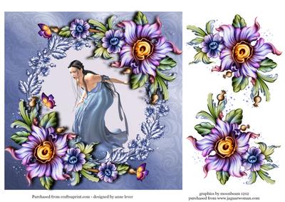 Curiosity - Fancy Flowers & Butterflies