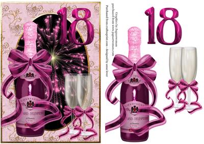 Pink Champagne 18th Birthday