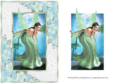 Spring Fairy & Blossom Frame
