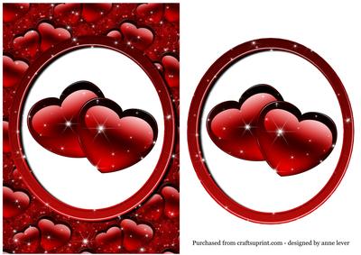 Elegant Hearts for Valentines Day