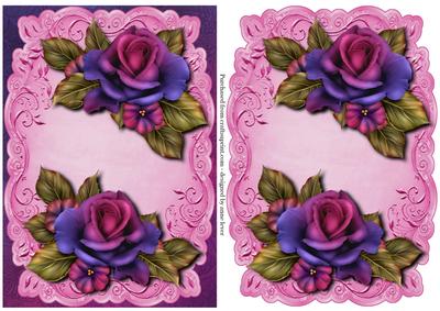 Beautiful Roses Topper & Plaque