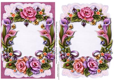 Enchanted Garden Wreath - Topper & Plaque