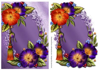 Gorgeous Purple Wild Roses