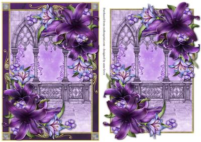 Beautiful Dark Shadows Lilies & Arches