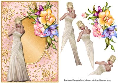 Glamour & Beautiful Floral + Decoupage
