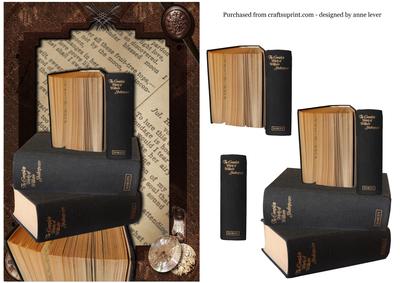 For a Book Lover + Decoupage