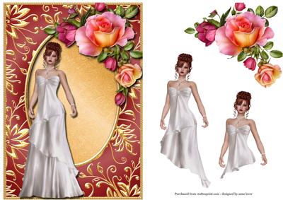 Glamour & Romantica Roses + Decoupage