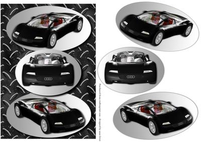 Black Audi Topper + Easy Layers