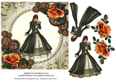 Victorian Feminine Steampunk & Roses