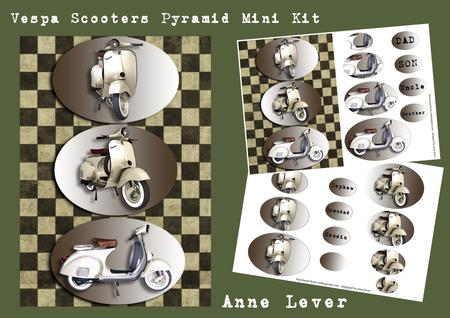 Scooters Pyramid Mini Kit - Dad, Son, Etc