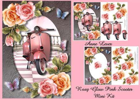 Rosy Glow Pink Scooter Mini Kit