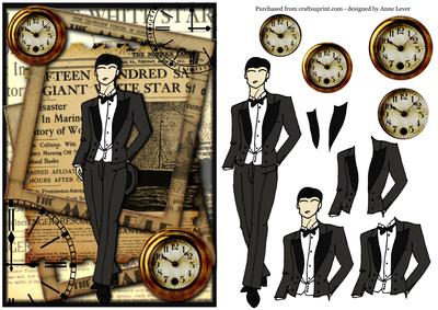 The Dapper Gent + Newspaper & Pocket Watches