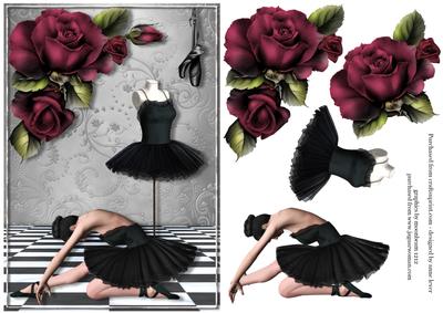 The Black Swan - Ballet & Roses