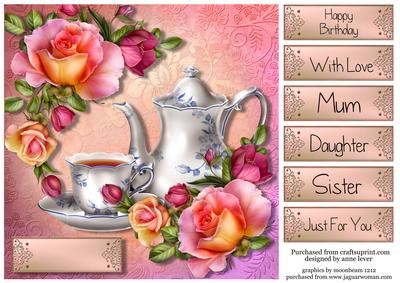 Tea Time with Romantica Roses