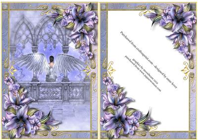Purple Lilies - Angel at the Arches