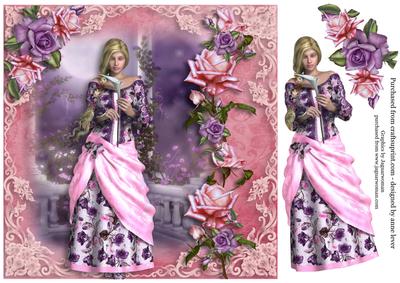 My Lady Roses Purple & Pink