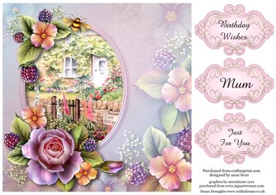 Beautiful Summer Rose Cottage