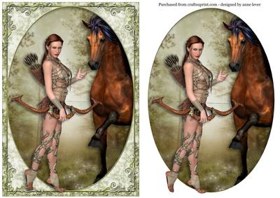 The Huntress + Extra Plaque