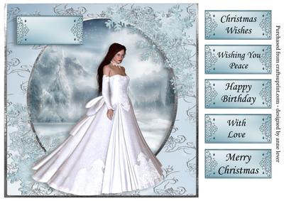 Christmas Snowflake Beauty