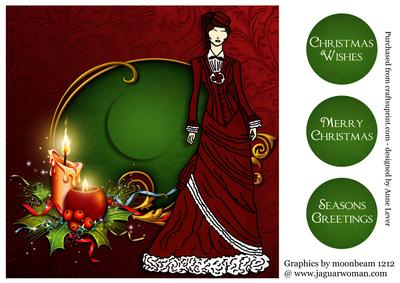 Victorian Christmas Quick Topper