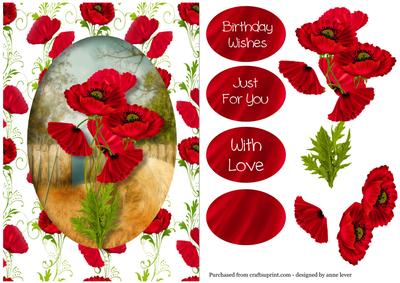 Fabulous Scarlet Poppies