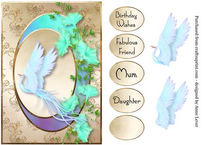 Oriental Bird & Flower Fantasy