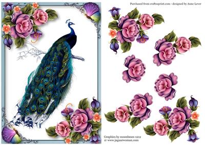 Majestic Enchanted Peacock