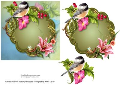 Gorgeous Summer Plaque Topper with Decoupage