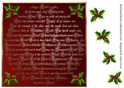 Hark the Herald Angels Sing - Red