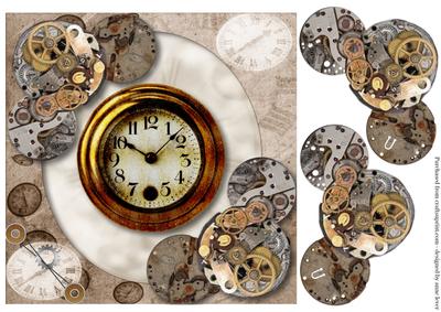 Watch Movement & Clock - Male Card