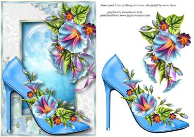 Blue Stiletto & Morning Glory