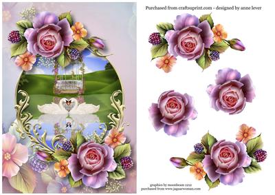Swans & Gorgeous English Roses