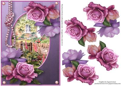 Belle Roses & Pearls at the Rose Cottage