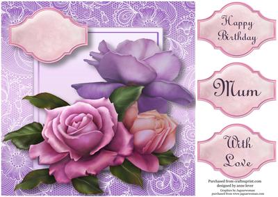 Belle Epoque Roses Lacey Square