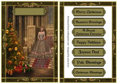 A Grand Christmas Entrance