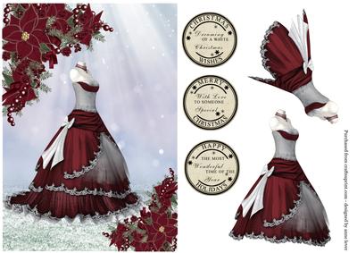 Beautiful Christmas Princess Dress