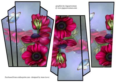 Art Deco Stacker Topper - Anemone