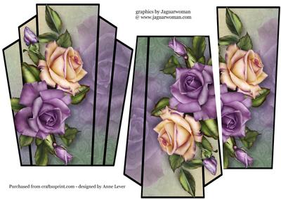 Art Deco Stacker Topper - Heritage Roses